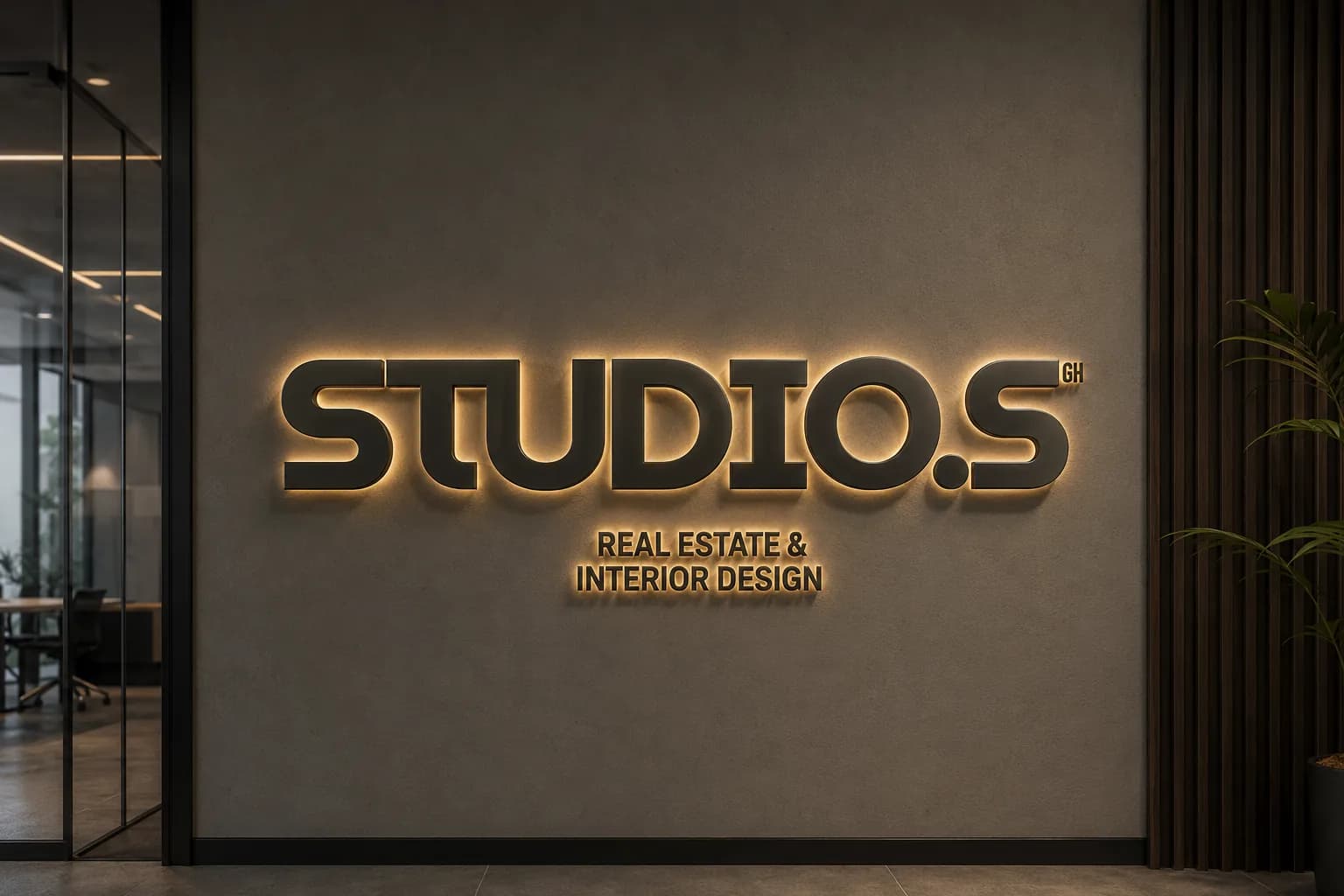 Backlit Lobby Signs & Reception Logos